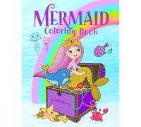 Mermaid Coloring Book for Kids Ages 4-8: 40 Cute, Unique Coloring Pages