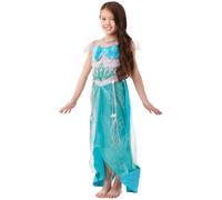 Mermaid Costume Girls Fairytale Book Day Storybook Princess Fancy Dress