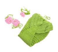 Mermaid Costume Photography Prop Handmade Crochet Knit Baby Girl