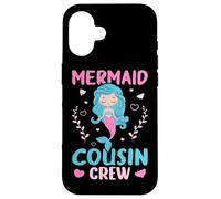 Mermaid Cousin Crew Case for iPhone 16