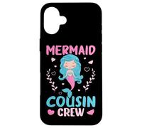 Mermaid Cousin Crew Case for iPhone 16 Plus