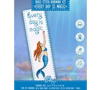 Mermaid Cross Stitch Bookmark kit