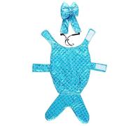 Mermaid Dog Clothes - Halloween Costume Mermaid Clothes for Dog - Funny Dress Outfits Pet Costumes for Small Cats and Pets