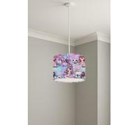 Mermaid Dreams Paradise lightshade - 20 x 18.5cm Ceiling Drum Shade | 40D93C