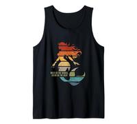 Mermaid Fantasy Vintage Retro Style Tank Top