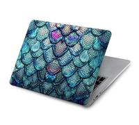 Mermaid Fish Scale Case Cover For MacBook Pro 14 M1-M5 A2442 A2779 A2992 A2918 A3112 A3185 A3401 A3434 A3112