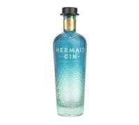 Isle of Wight Distillery Mermaid 70cl Gin - Mermaid Blue One Size