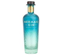 Isle of Wight Distillery Mermaid 70cl Gin - Mermaid Blue One Size