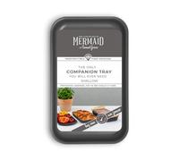 Mermaid Hard-Anodised 10″ Companion Baking & Roasting Dish Collection - Premium Aluminium Bakeware by Samuel Groves - Made in England - Professional-Grade, Lifetime Build Quality (Shallow)