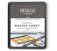 Mermaid Hard Anodised Slide-Off Baking Sheet/Tray Non-Warp Non-Toxic (3 Sizes)