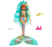 MERMAID HIGH, Spring Break Oceanna Mermaid Doll and Accessories with Removable Tail and Colour Changing Hair Strips, Kids Toy for Girls from 4 Years