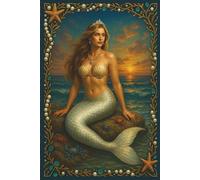 Mermaid Journal: 6x9 with 120 pages of lined designer writing space this book is bound with nautical charm and the beauty of the sunset at sea! From ... of the Mermaid for your writing joy!