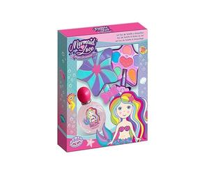 Mermaid Love Lollipop Gift Set with Makeup Set and Eau De Toilette Perfume