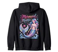 Mermaid Mama Mom Family Matching Happy Mothers Day Women Zip Hoodie