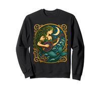 Mermaid Mandolin Art Nouveau Shantycore Sweatshirt