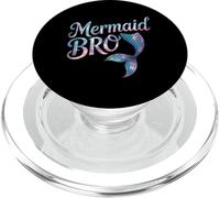 Mermaid Mermaid Bro Brother Tail Matching Mermaid Squad PopSockets PopGrip for MagSafe
