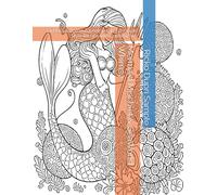 Mermaid Mischief & SeaWorld Whimsy: 64 Playful Ocean Adventures in Zentangle Style for Creative Coloring Fun