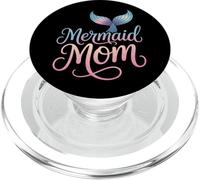 Mermaid Mom Proud Ocean Loving Mother Sea Fantasy PopSockets PopGrip for MagSafe