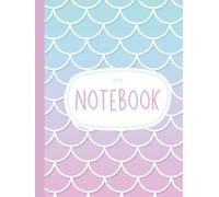 Mermaid Notebook: Cute Pastel Notebook for Girls with Lined Pages for Writing, School, and Everyday Notes | Large 8.5 x 11 Inch Pages
