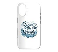 Mermaid Ocean Adventure Swimmer Art Case for iPhone 17