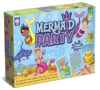 Mermaid Party - Fun Mermaid Board Game for Kids - Mermaid Gift for Girls and Boys Age 3-11 Years Old - Family Board Games for Kids and Adults