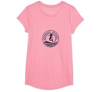 Mermaid Patrol Security Ocean Guardian Mythical Protector T-Shirt, Girls, Pink, Medium