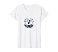 Mermaid Patrol Security Ocean Guardian Mythical Protector T-Shirt, Women, White, XXL