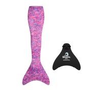 Mermaid Planet Women’s Deluxe 2-Piece Swimming Mermaid Tail Set with Mermaid Tail, & Atlantis Mono Fin, UV Resistant Mermaid Tail | Made in UK. The Christina. Size 8-10