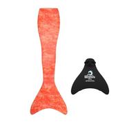 Mermaid Planet Women’s Deluxe 2-Piece Swimming Mermaid Tail Set with Mermaid Tail, & Atlantis Mono Fin, UV Resistant Mermaid Tail | Made in UK. The Charlotte. Size 14-16