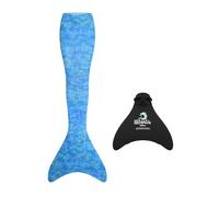 Mermaid Planet Women’s Deluxe 2-Piece Swimming Mermaid Tail Set with Mermaid Tail, & Atlantis Mono Fin, UV Resistant Mermaid Tail | Made in UK. The Finley. Size 8-10