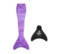 Mermaid Planet Women’s Deluxe 2-Piece Swimming Mermaid Tail Set with Mermaid Tail, & Atlantis Mono Fin, UV Resistant Mermaid Tail | Made in UK. The Meredith. Size 12-14