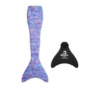 Mermaid Planet Women’s Deluxe 2-Piece Swimming Mermaid Tail Set with Mermaid Tail, & Atlantis Mono Fin, UV Resistant Mermaid Tail | Made in UK. The Emily. Size 8-10