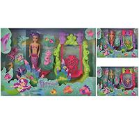 Mermaid Princess Doll Playset with Swing - One Chosen at Random