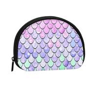 Mermaid Scale Portable Mini Change Storage Bag, Stylish and Compact Coin Purse, Suitable for Daily Carrying