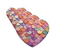 Mermaid scales background Car Air Freshener Cards for Women Men 4 Pack Cute Car Accessories Long Lasting Scent Car Diffuser Hanging Auto Aromatherapy Tablets Car Fresheners Gifts