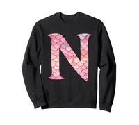 Mermaid Scales Pink N Enchanting Style Sweatshirt