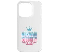 Mermaid Security Ocean Adventure Protector Graphic Case for iPhone 14 Pro