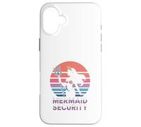 Mermaid Security Ocean Adventure Protector Graphic Case for iPhone 16 Plus