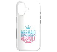 Mermaid Security Ocean Adventure Protector Graphic Case for iPhone 17