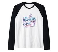 Mermaid Security Raglan Baseball Tee