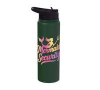 Mermaid Security Stainless Steel Insulated Water Bottle