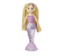 Aurora, 33044, Sea Sparkles Mermaid Serena, 10In, Soft Toy, Pink and Brown
