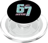 Mermaid Shed Pattern 67 Six Seven Cute Meme Trend Girls PopSockets PopGrip for MagSafe