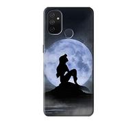 Mermaid Silhouette Moon Night Case Cover For OnePlus Nord N100