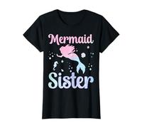 Mermaid Sister Magical Ocean Proud Big Sis Sibling T-Shirt