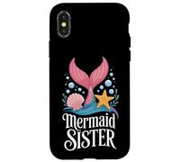 Mermaid Sister Ocean Adventure Sea Lover Style Case for iPhone X/XS