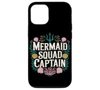 Mermaid Squad Captain Nautical Seashell Case for iPhone 12/12 Pro