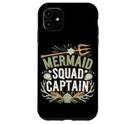Mermaid Squad Captain Ocean Lover Case for iPhone 11