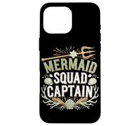 Mermaid Squad Captain Ocean Lover Case for iPhone 16 Pro Max
