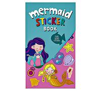 Mermaid Sticker Books Over 100 Impressive Stickers for Kids,Children Educational Learning Toy Birthday Gifts